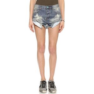 Bandits cut off denim shorts wash Dusty distressed